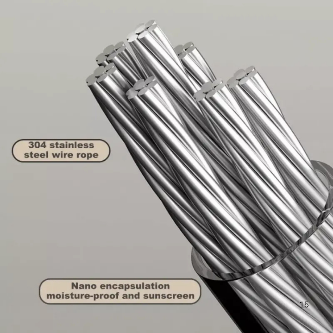 Telescopic Clothesline Retractable Drying Rope