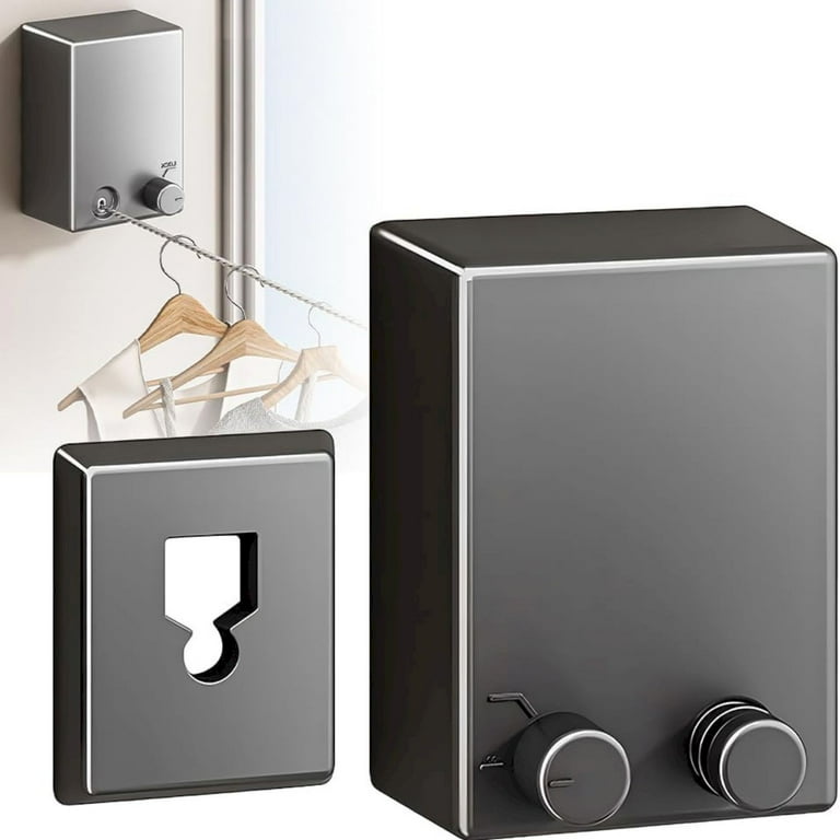 Telescopic Clothesline Retractable Drying Rope